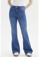 Jeans Mujer Flare Vale Azul- ll