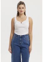 Polera Mujer Argolla Blanco