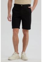 Bermuda Hombre Chino Básico Negro