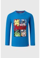 Polera Niño Avengers Azul