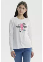 Polera Niña Básica Teen Blanco - ll