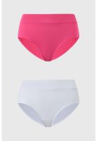 Calzón Mujer Tiro Alto Sin Costura Gris Oscuro