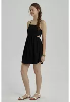 Vestido Niña Abertura En Costado Negro