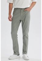 Jeans Hombre Slim Color Verde