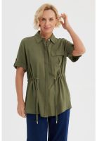 Blusa Mujer Casual Verde Olivo