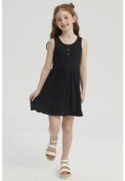 Vestido Niña Rib Negro- ll