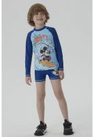 Short De Baño Niño Mickey Azul Marino