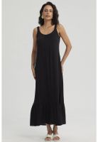 Vestido Mujer Largo Pabilo Negro - lll