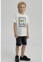 Polera Niño Puff Print Delantero Crudo