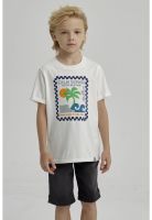 Polera Niño Puff Print Delantero Crudo