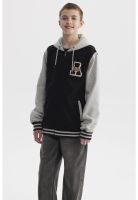 Polerón Niño College Full Zipper Negro