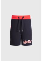 Bermuda Niño Avengers Negro