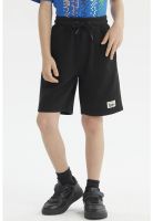 Bermuda Niño Textura Negro- ll