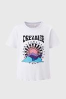 Polera Niña Rib Crop Crudo