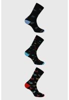 Calcetín Hombre Tripack Azul Marino - Vl