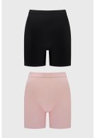 Calzón Mujer Short Pierna Larga Palo Rosa