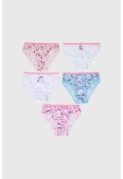 Calzón Niña Pack 5 Full Rapport Rosado