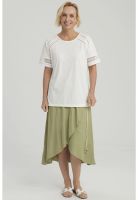 Polera Mujer Detalle Macramé Crudo - ll