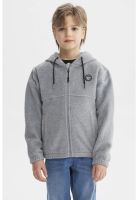 Polar Niño Básico Micropolar Gris Melange