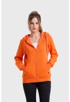 Polerón Mujer Hoodie Naranjo