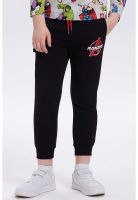 Pantalón Buzo Niño Jogger Avengers Negro