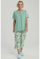 Pijama Mujer Full Print Verde