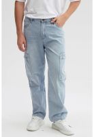 Jeans Hombre Baggy Cargo Azul - ll