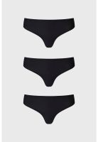 Calzón Mujer Tripack Colaless Negro