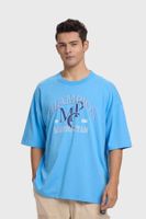 Polera Hombre College Celeste - ll