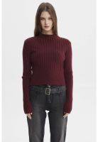Sweater Mujer Slim Tejido Rojo