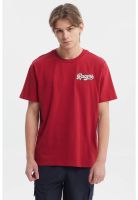 Polera Hombre Regular Fit Print Trasero Rojo