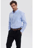 Camisa Hombre Oxford Celeste