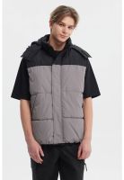 Parka Hombre Puffa Bicolor Negro