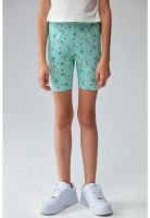 Calza Niña Biker Toddler Turquesa