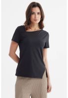 Polera Mujer Asimétrico Negro - lV