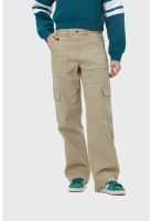 Jeans Mujer Calce Recto Camel