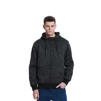 Polar Hombre Hoodie Negro