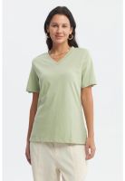 Polera Mujer Casual Verde Olivo