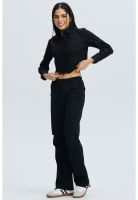 Pantalón Mujer Parachute Tankas Negro