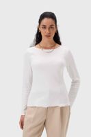 Polera Mujer Rib Crudo - lll