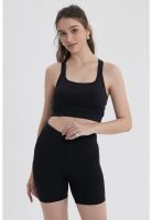 Peto Mujer Cruzado Deporte Negro