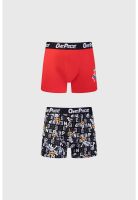 Boxer Hombre Bipack One Piece Rojo