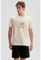 Polera Hombre Print Posicional Beige - ll