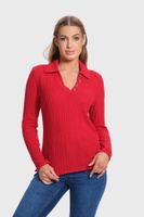 Sweater Mujer Camman Rojo