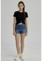 Polera Niña Con Argolla Negro