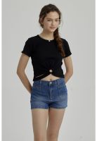 Polera Niña Con Argolla Negro