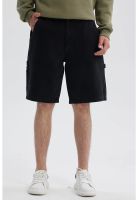 Bermuda Hombre Carpintero Baggy Fit Negro