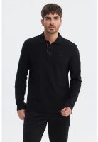 Polera Hombre Print Silicona Negro