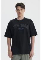 Polera Hombre Slim Negro- Vll