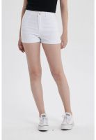 Short Mujer Gabardina Color Blanco